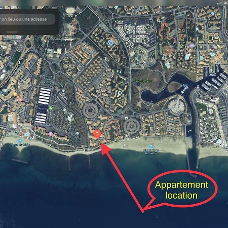 Residence Le Neptuna T2 Direct Plage Wifi Clim Agde Exteriör bild