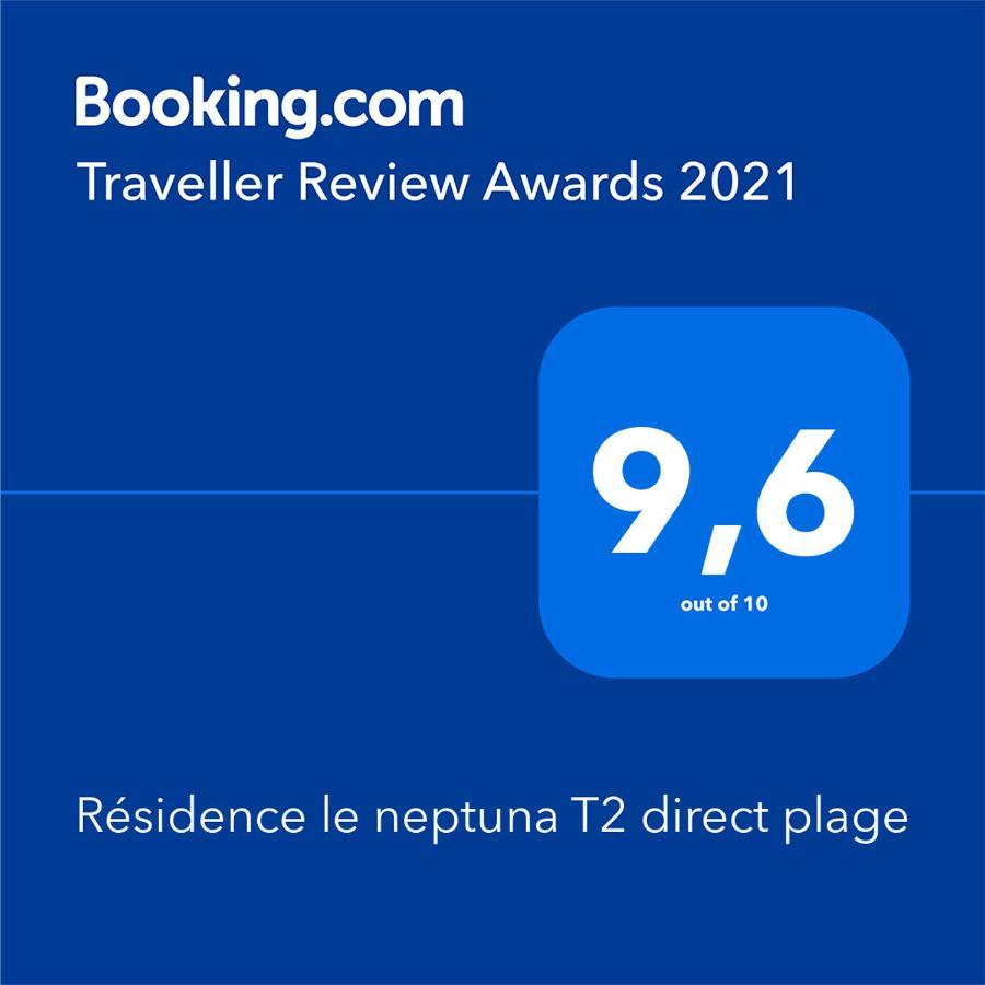 Residence Le Neptuna T2 Direct Plage Wifi Clim Agde Exteriör bild